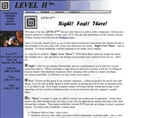 Tablet Screenshot of leveltwo.com